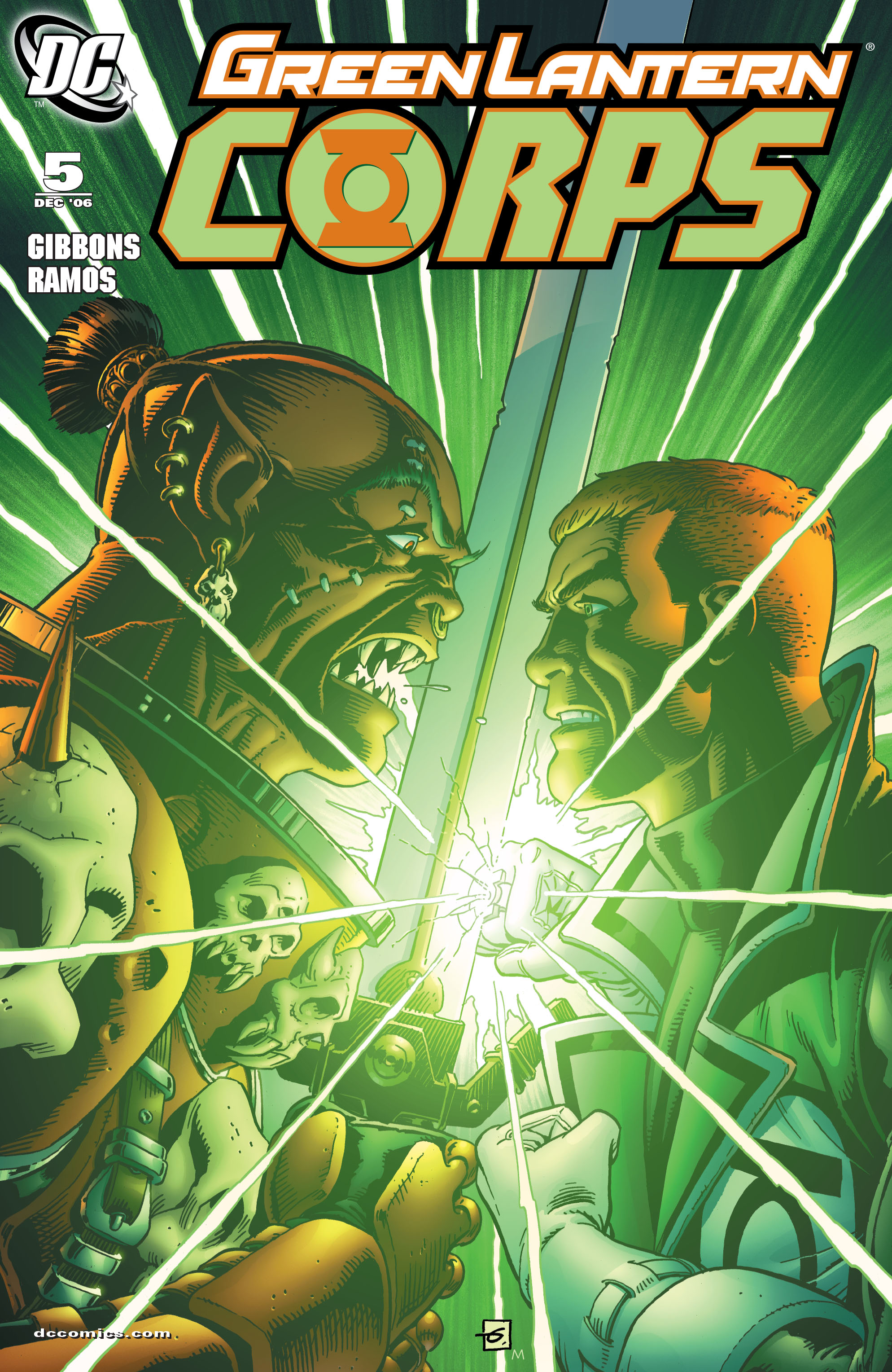 Read online Green Lantern Corps (2006) comic -  Issue #5 - 1