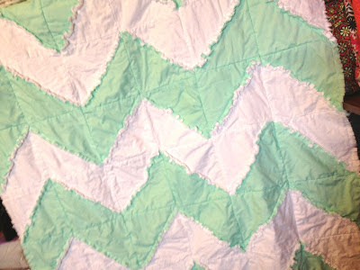 Free Chevron Rag Quilt Pattern Free Chevron Rag Quilt Pattern