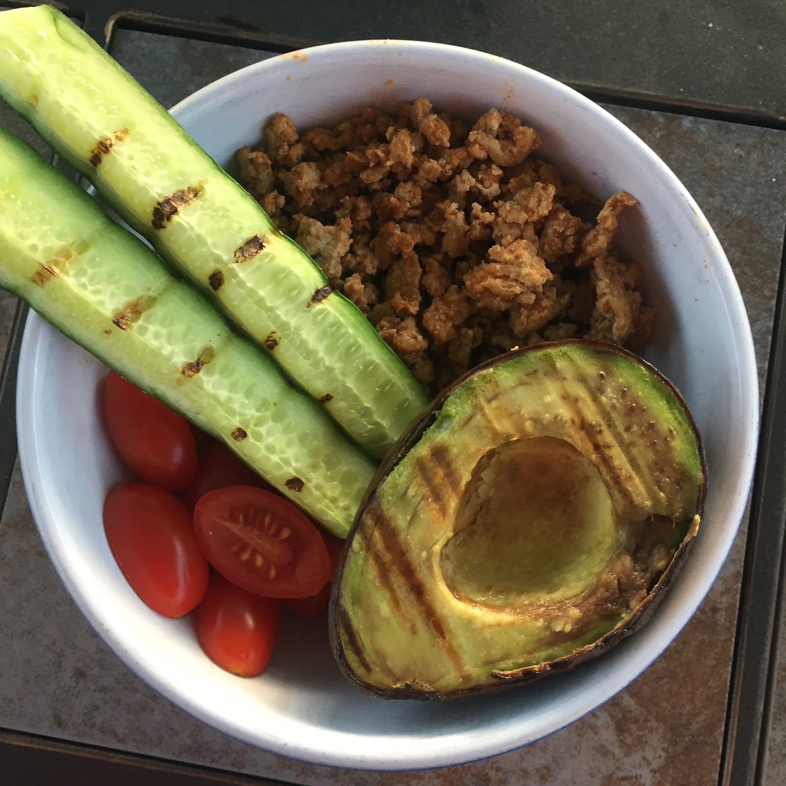 Crystal P Fitness And Food Grilled Avocado Taco Bowl