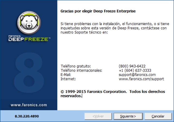 Faronics Deep Freeze Enterprise 8.32.220.5109 full Español (Multi