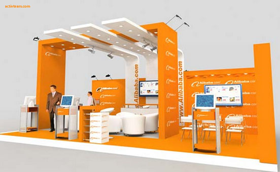 Stand pameran di jakarta jasa pembuatan design stand