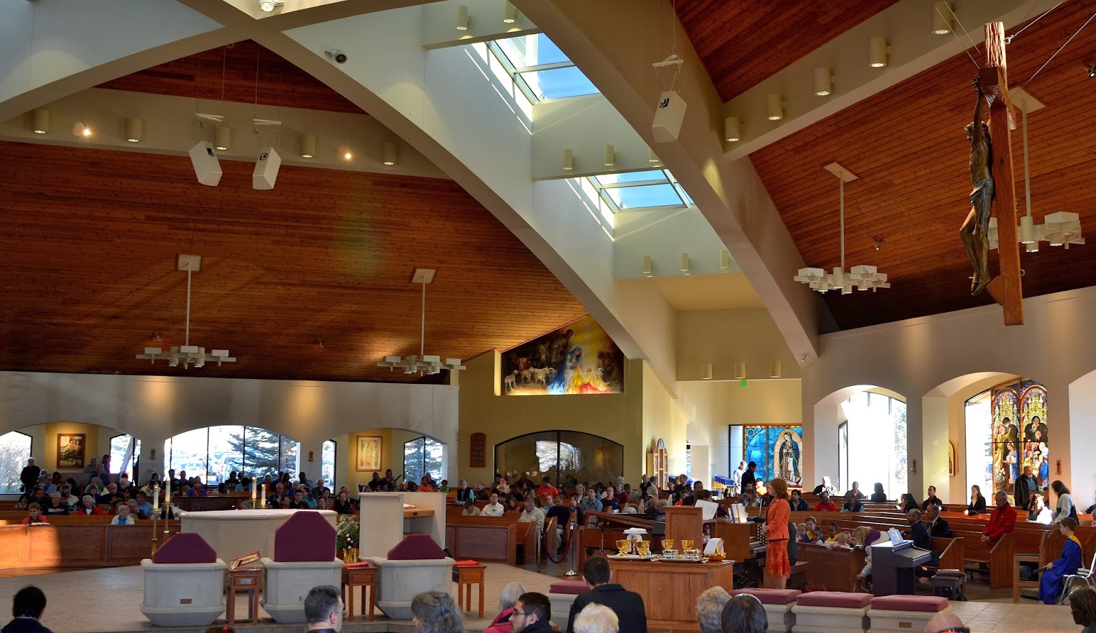 The Chow's Colorado Catholic Churches Tour Church 5 Queen of Peace