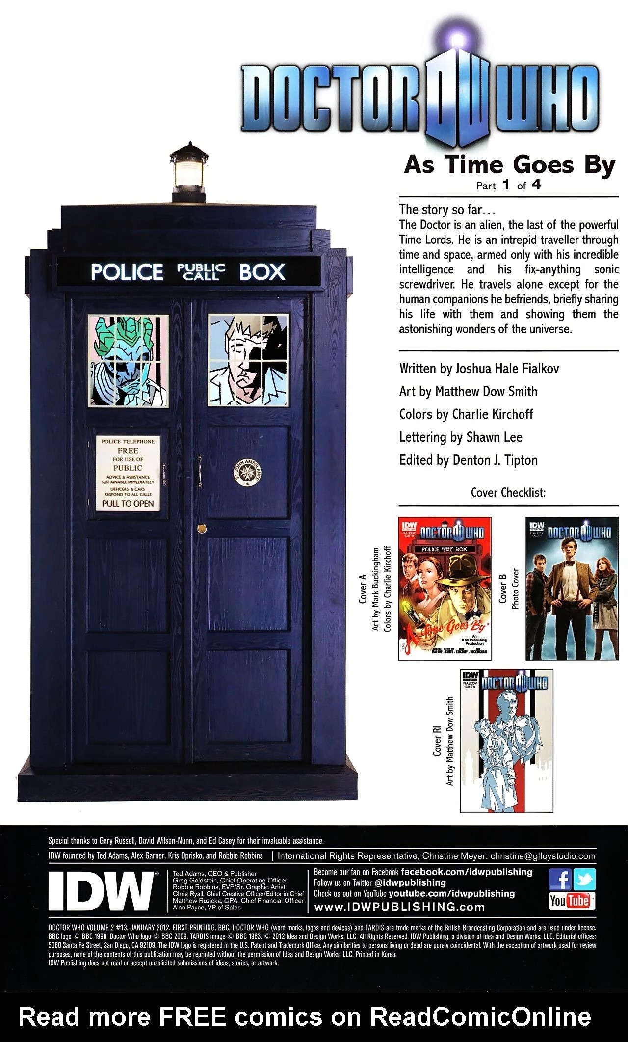 Read online Doctor Who (2011) comic -  Issue #13 - 4