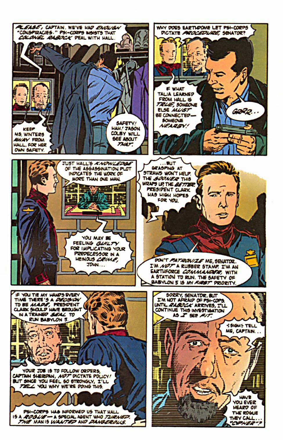 Read online Babylon 5 (1995) comic -  Issue #3 - 7