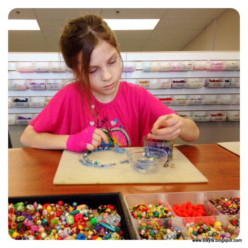 Imagination Station Developmental benefits of beading and a trip to