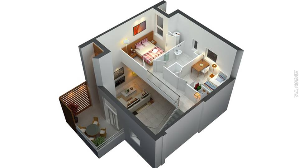 50 Beautiful 3d Floor Plan Designs Bahay Ofw