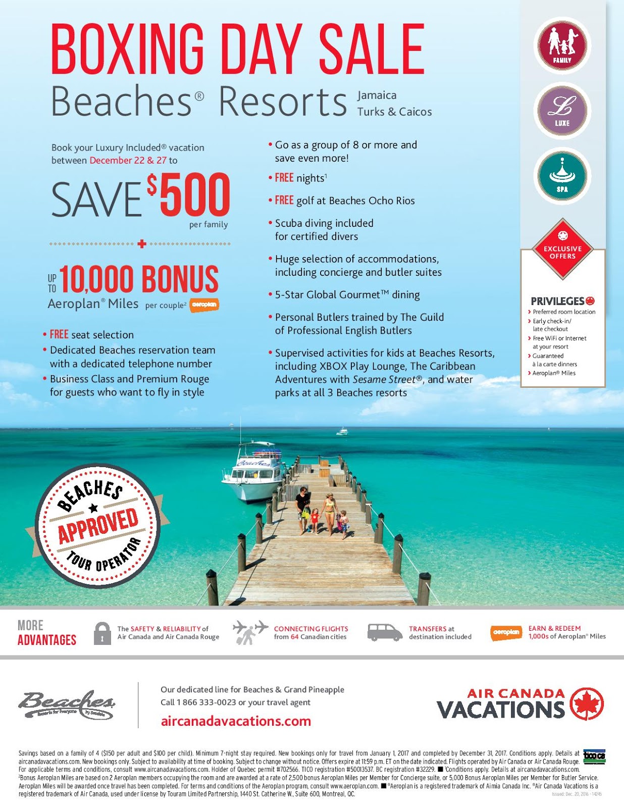 Air Canada Vacations Travel Agent Blog SANDALS BOXING DAY SALE