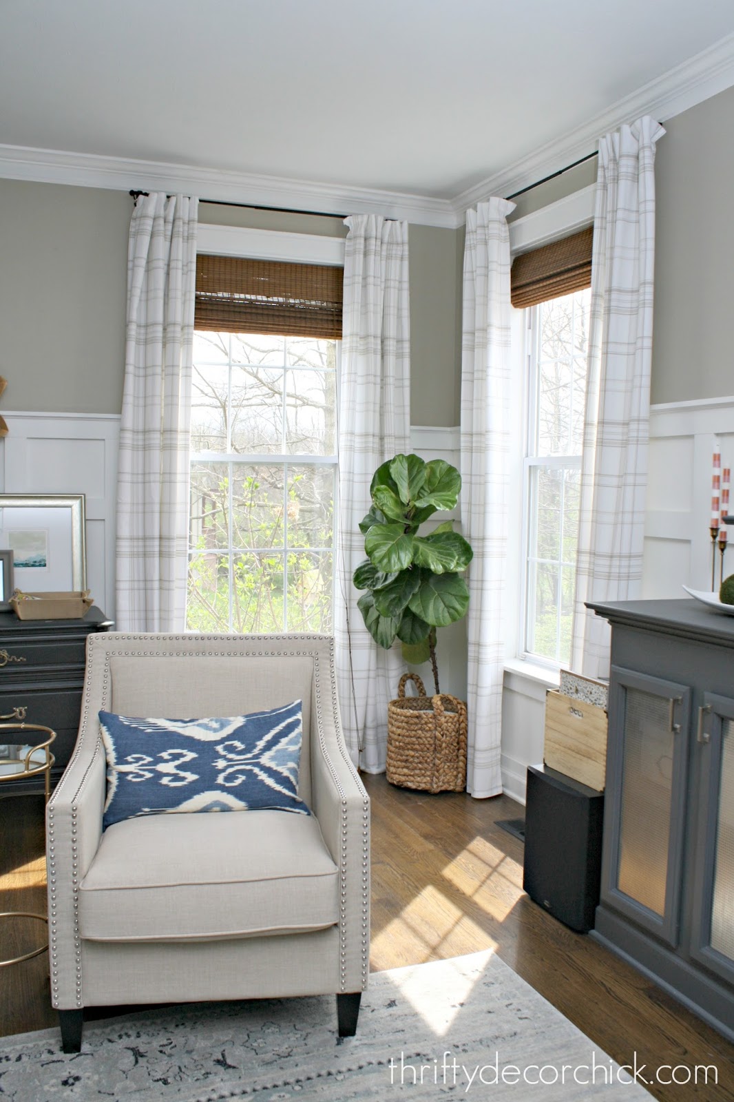 How To Make Store Bought Drapes Look Custom From Thrifty Decor Chick
