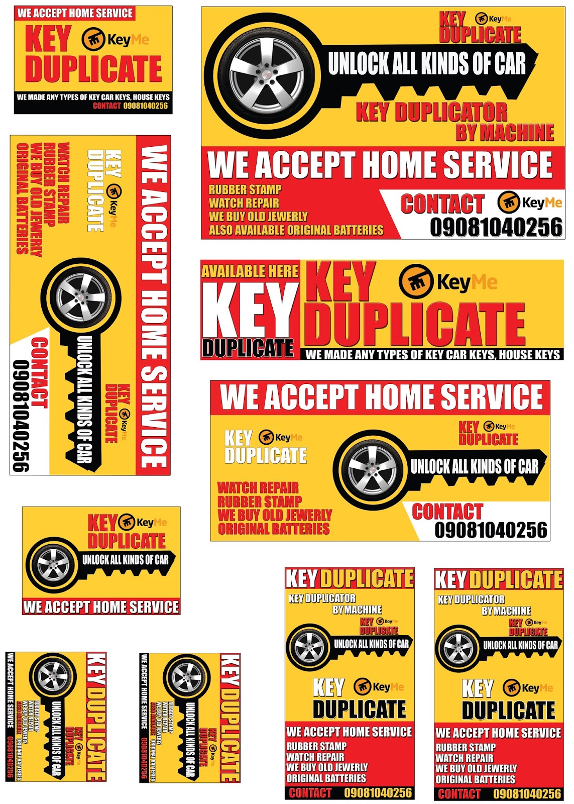 Key Duplicator Business Layout