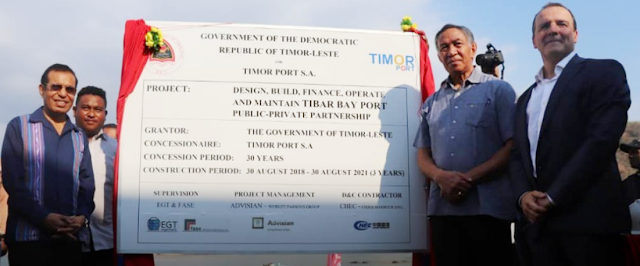 PM Lansa Ona Konstrusaun Projetu PPP Portu Tibar