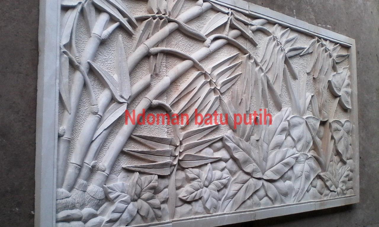 Relief dinding rumah minimalis