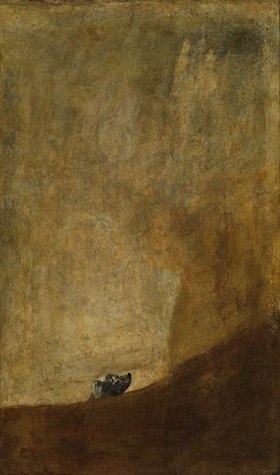 Francisco de Goya. El perro