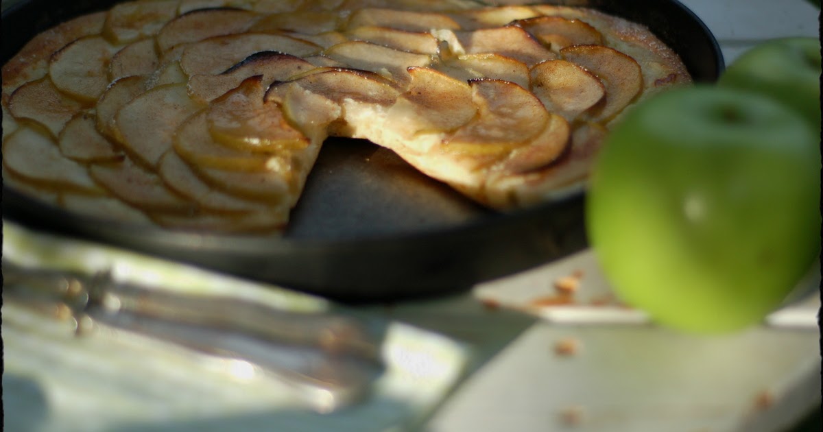 The Kitchen Lioness: Tarte Flambée Sucrée with Apples and Cinnamon ...