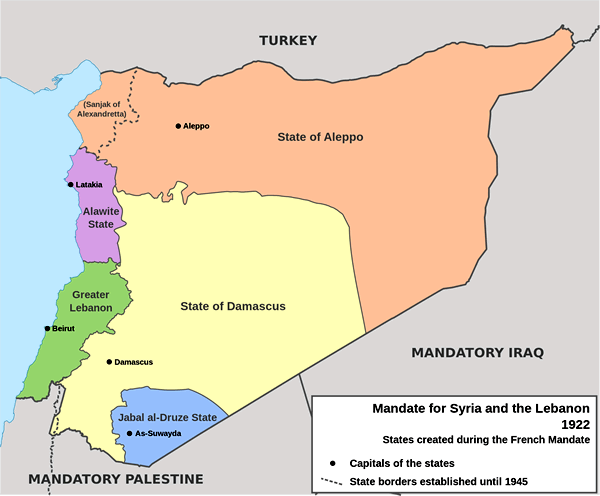 French Mandate in Syria and Lebanon