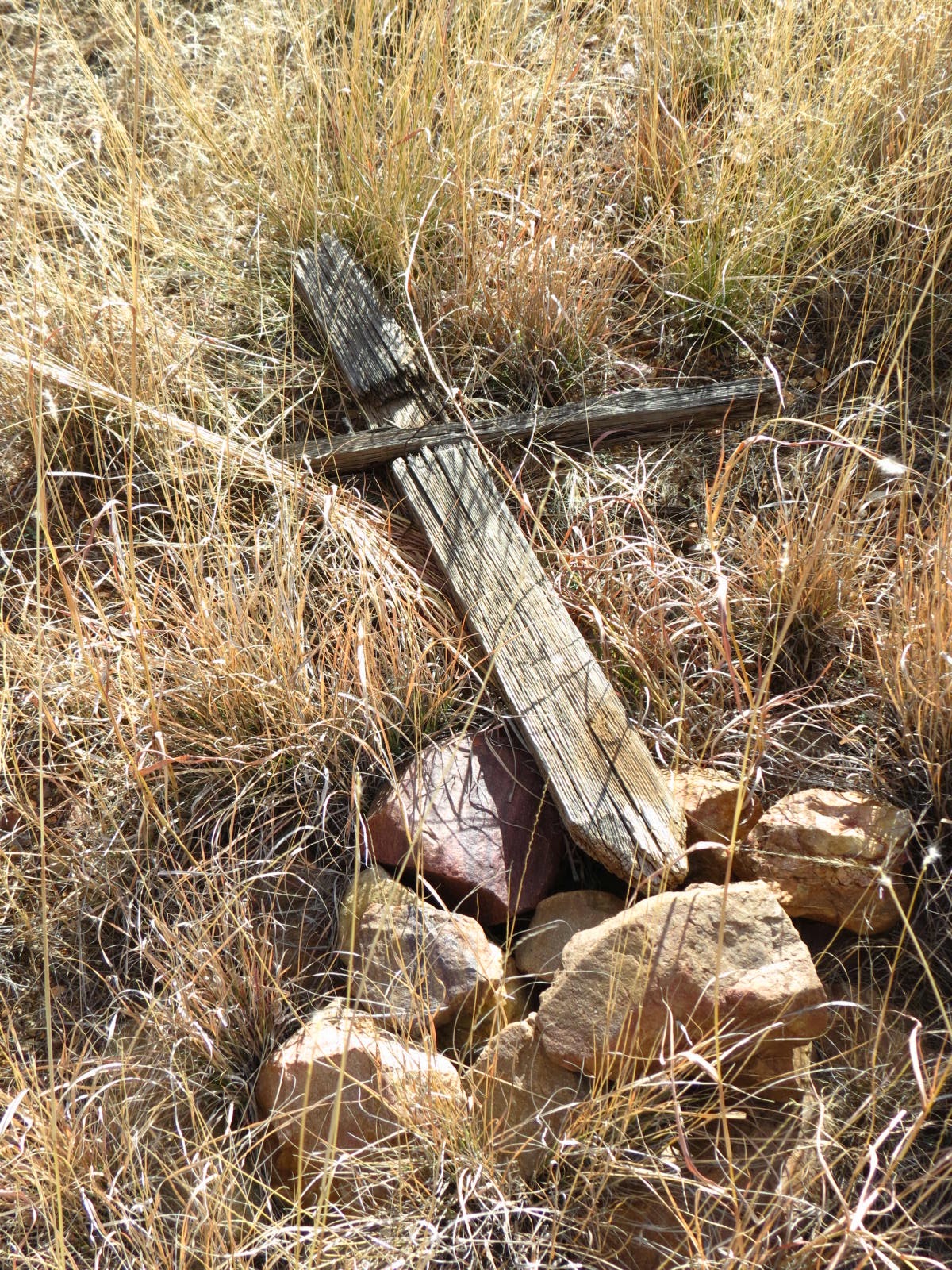 A Shot in the Light Pioneer Cemetery at Dos Cabezas, Arizona