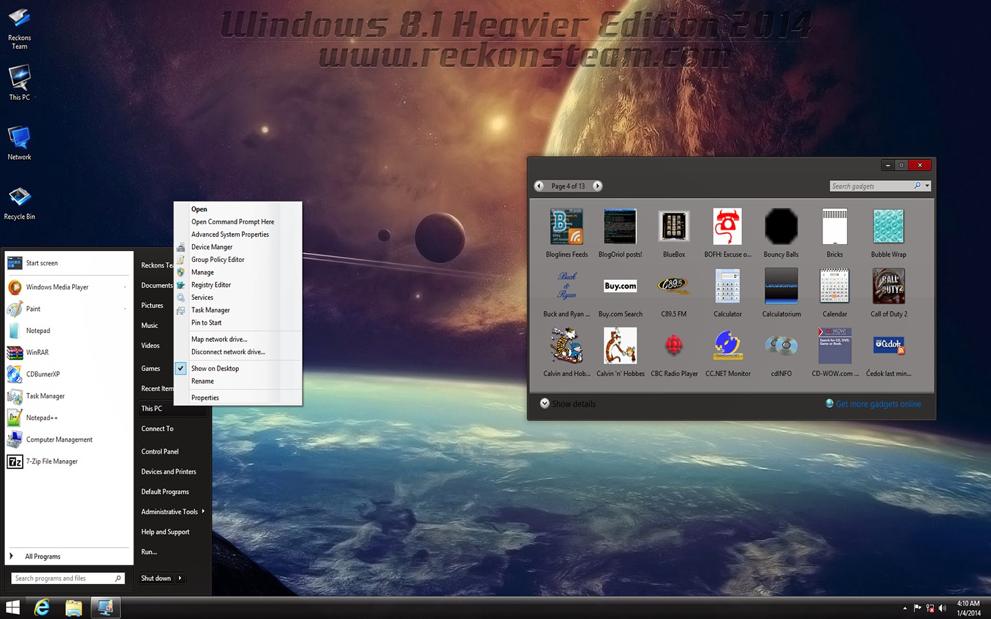 Windows 8 1 Heavier Edition 2014 X64 Genuine