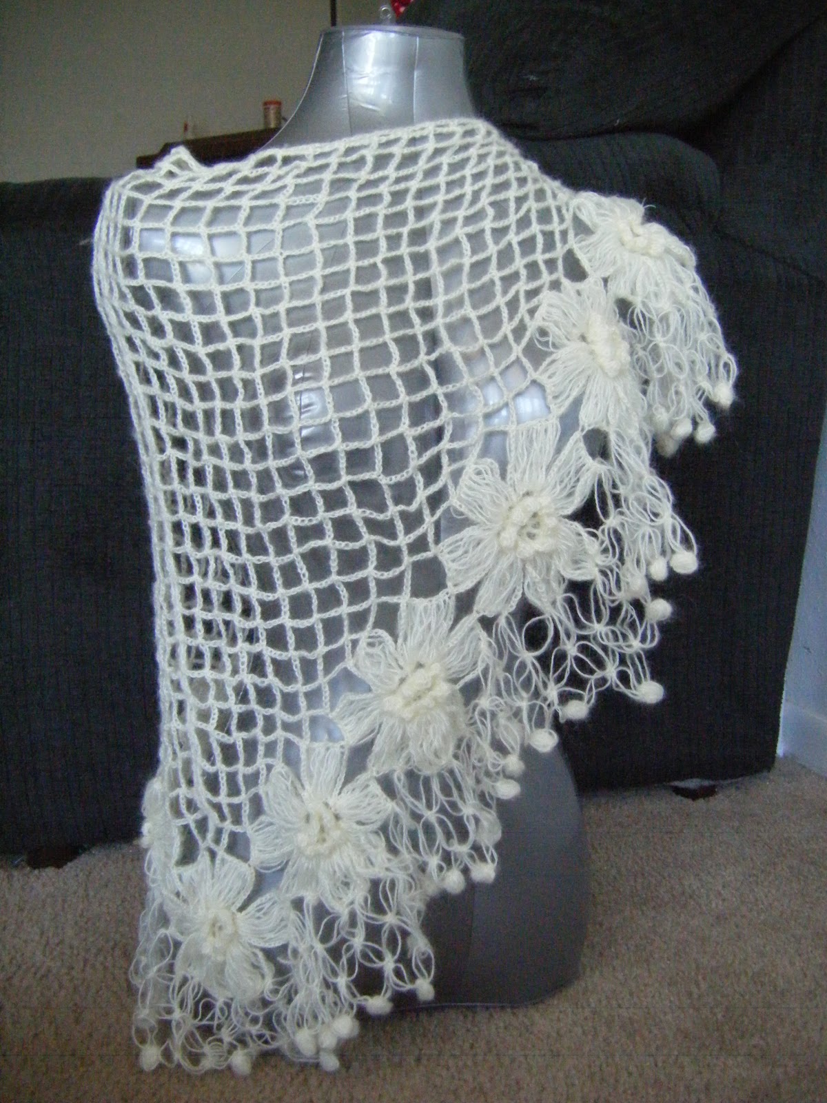 Crochet Wedding Shawl Pattern – Crochet Club