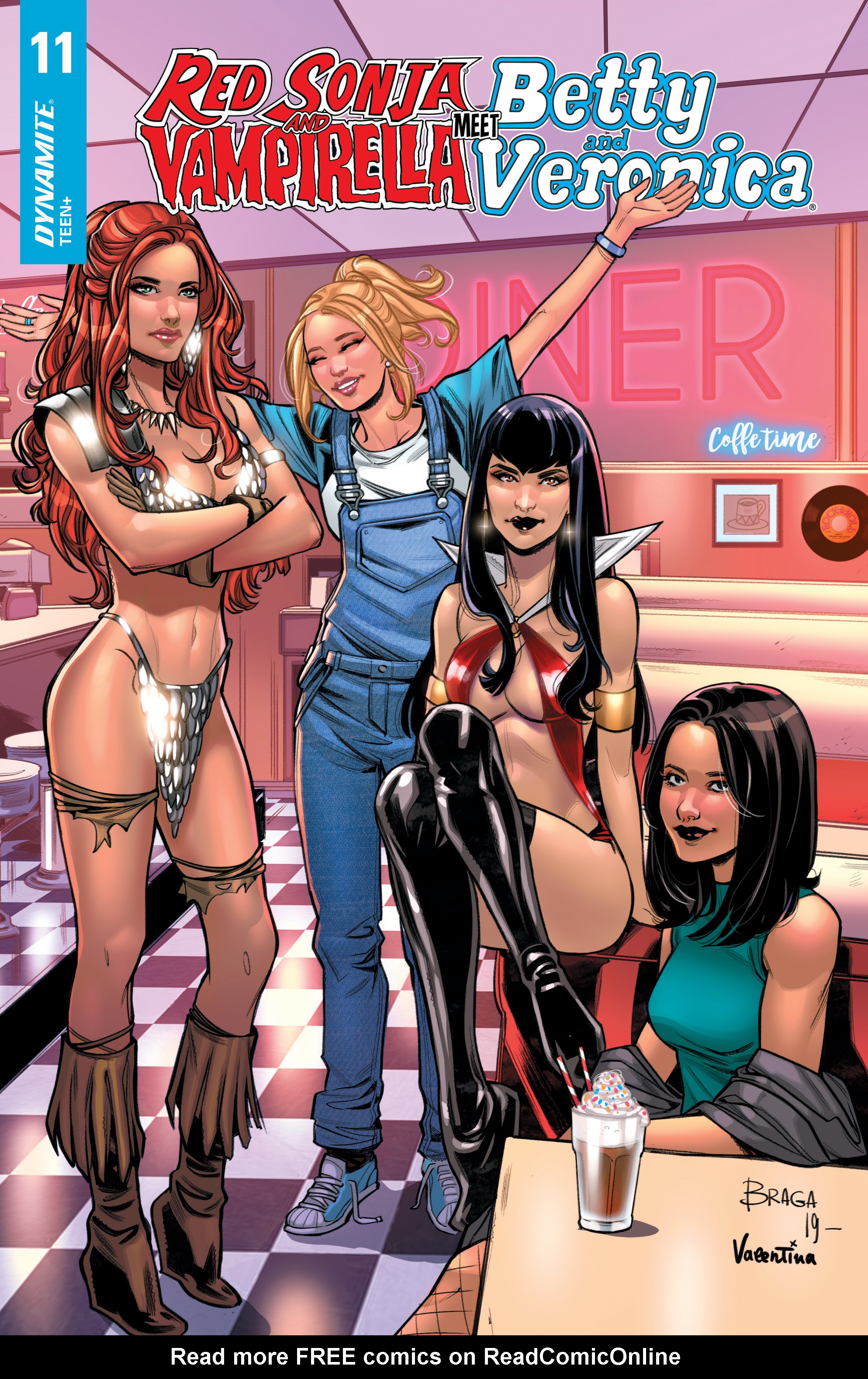 Read online Red Sonja and Vampirella Meet Betty and Veronica comic -  Issue #11 - 3