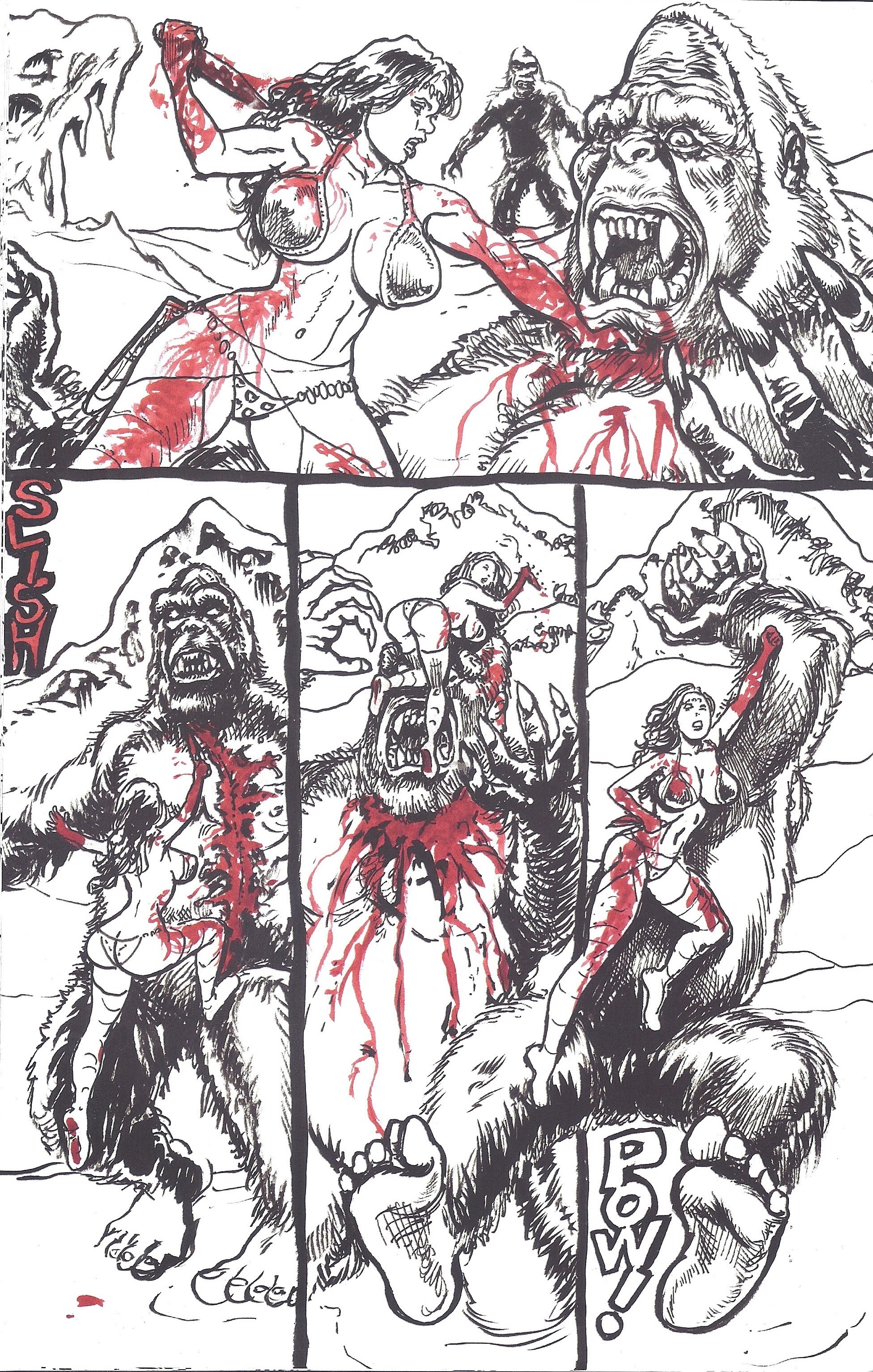 Read online Cavewoman: Freakin' Yetis comic -  Issue # Full - 26
