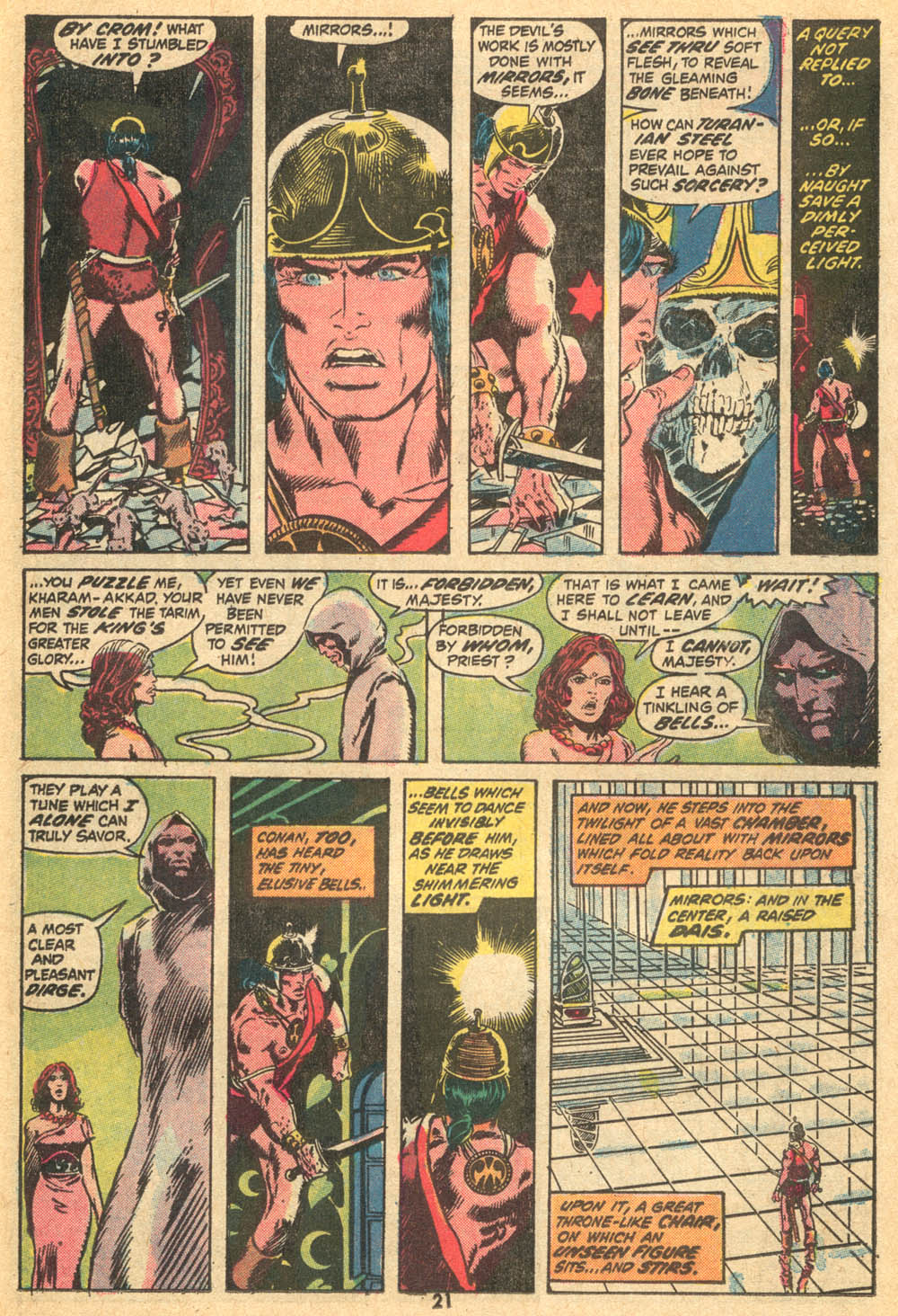 Read online Conan the Barbarian (1970) comic -  Issue #20 - 14