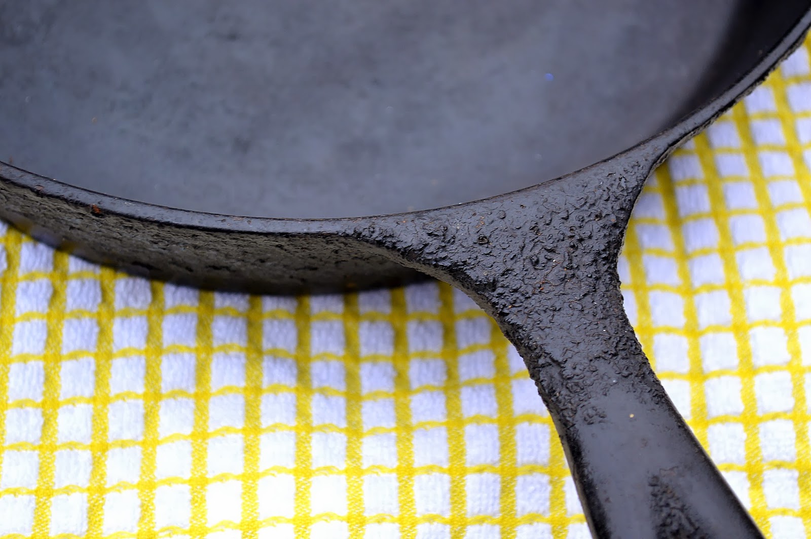 Easy Way to Clean Cast Iron Pans - It Worked for Me! - Souffle Bombay