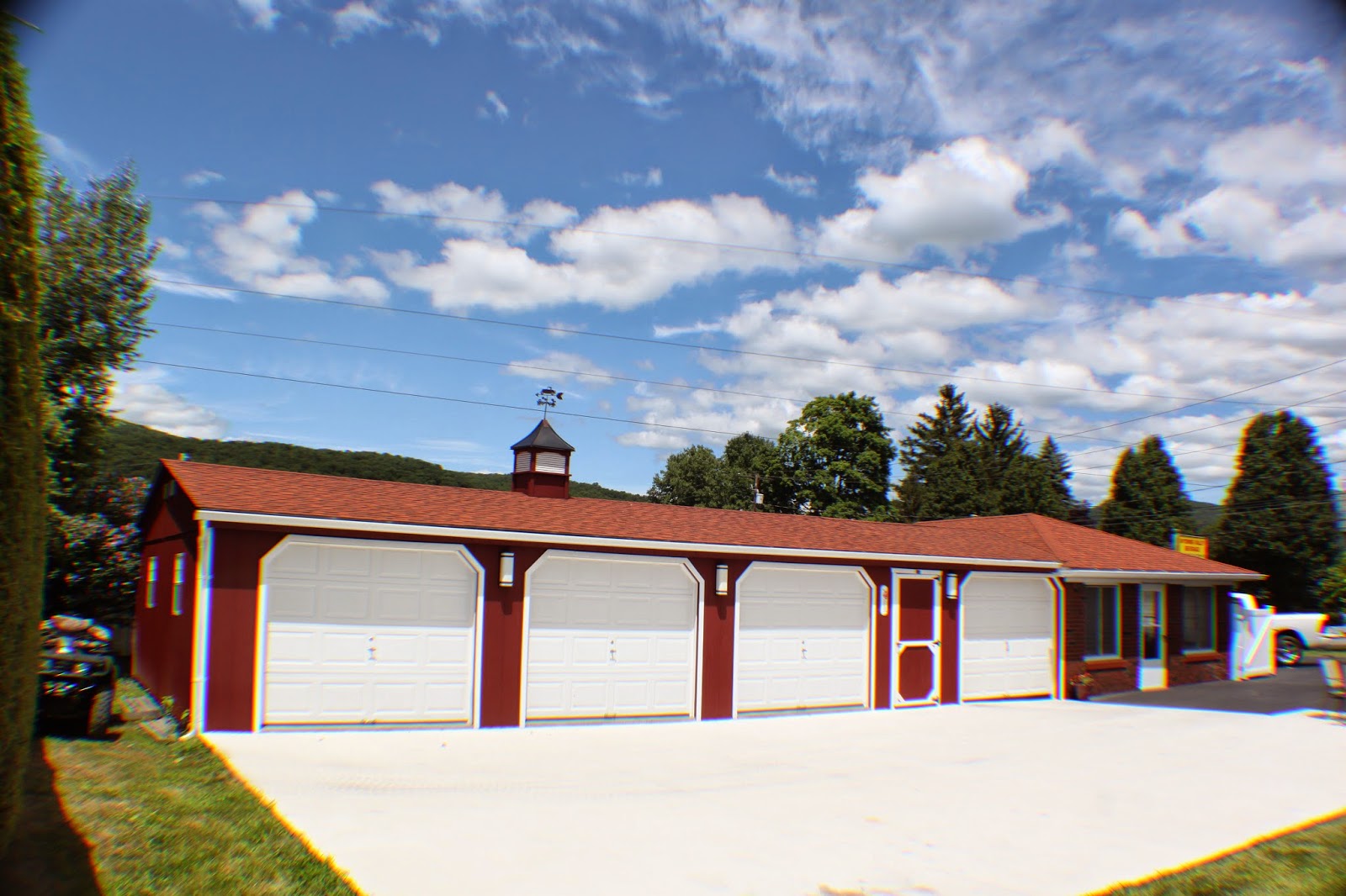 Stoltzfus Structures Battle of Garage Doors Single vs .Double