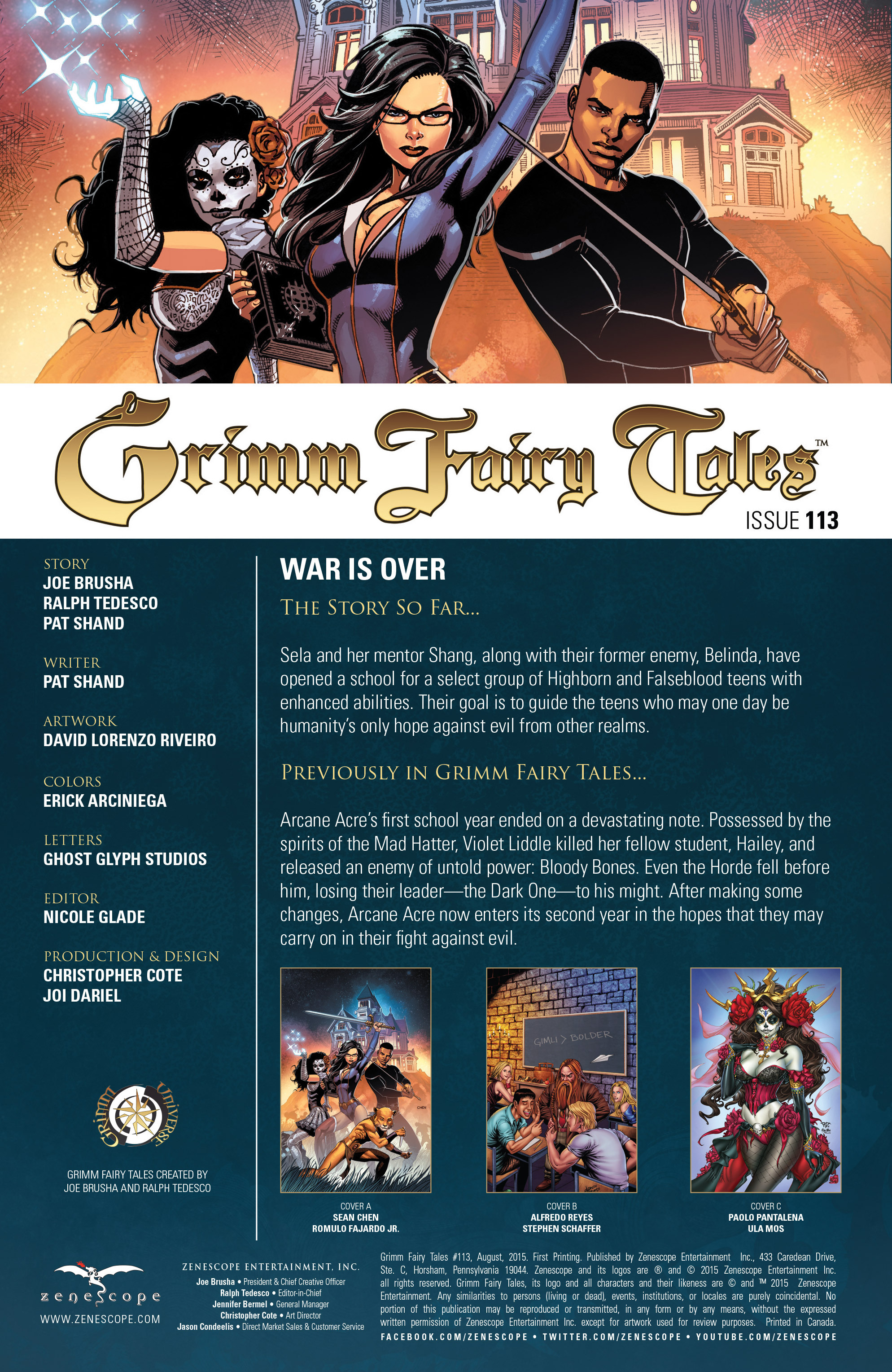 Read online Grimm Fairy Tales (2005) comic -  Issue #113 - 2