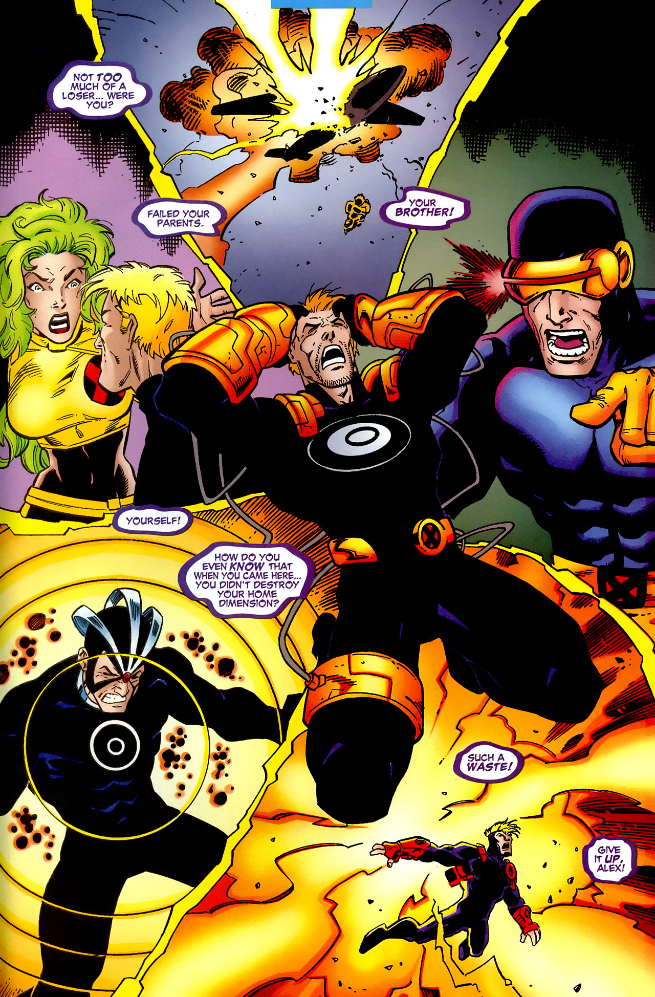 Read online Mutant X comic -  Issue #32 - 33