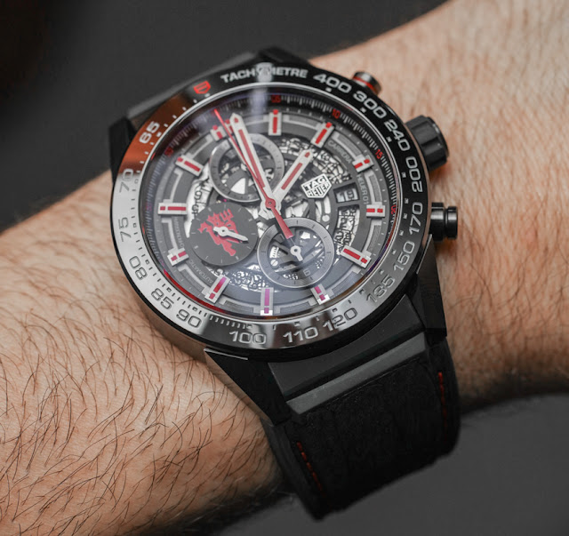 2018 New Swiss TAG Heuer Carrera Chronograph Heuer-01 Special Edition 45mm Replica Watches Review