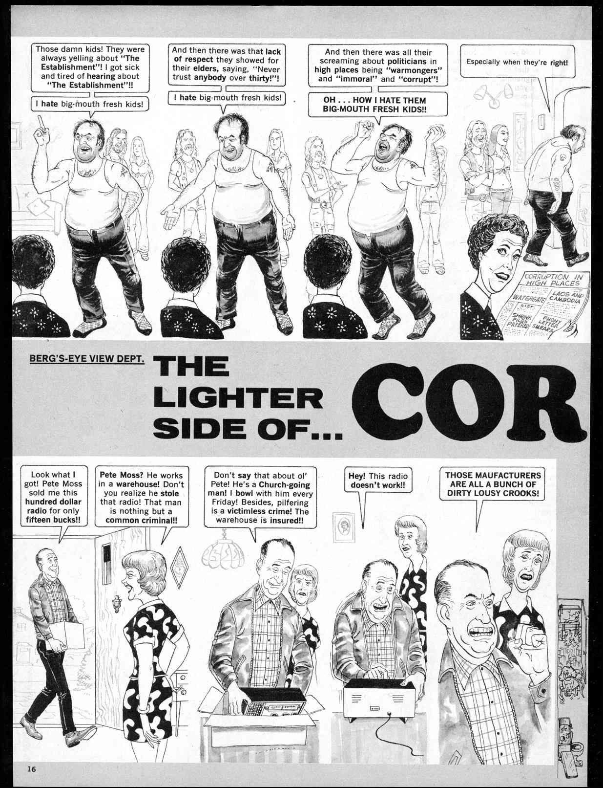 Read online MAD comic -  Issue #163 - 18