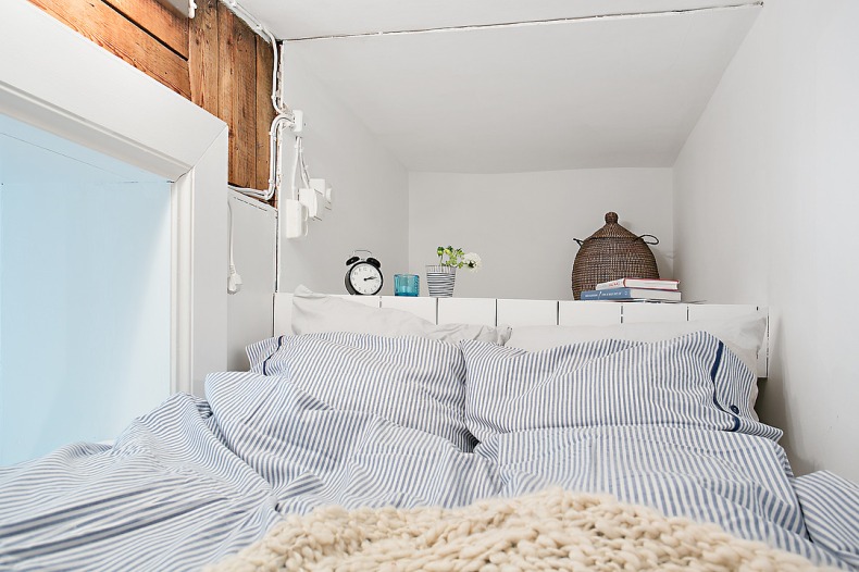 micro apartamento de estilo nórdico