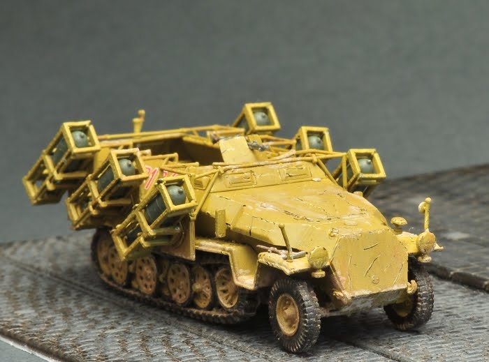 Powstanie Warszawskie w skali 1:72: Sd. Kfz. 251/1 Ausf. C