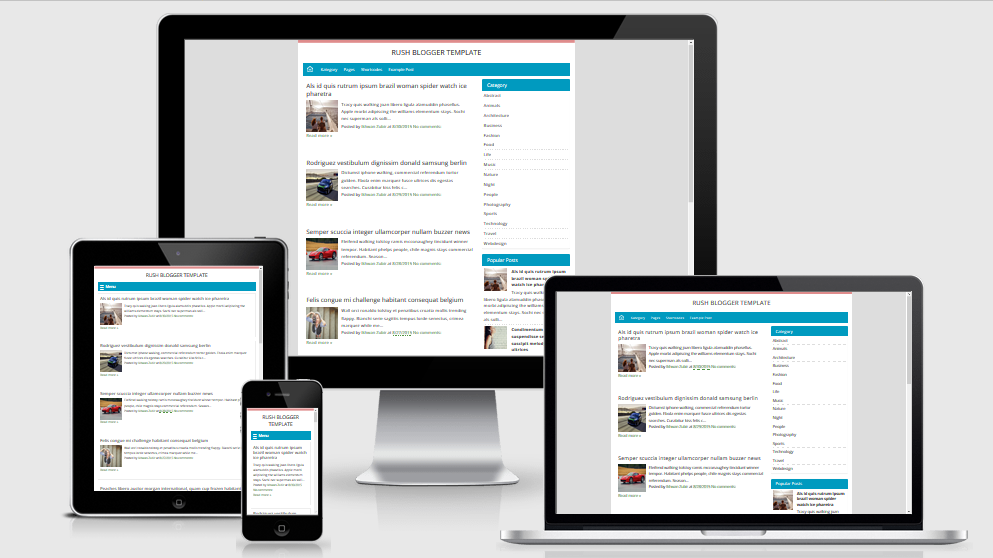 Free 3 Column Blogger Templates