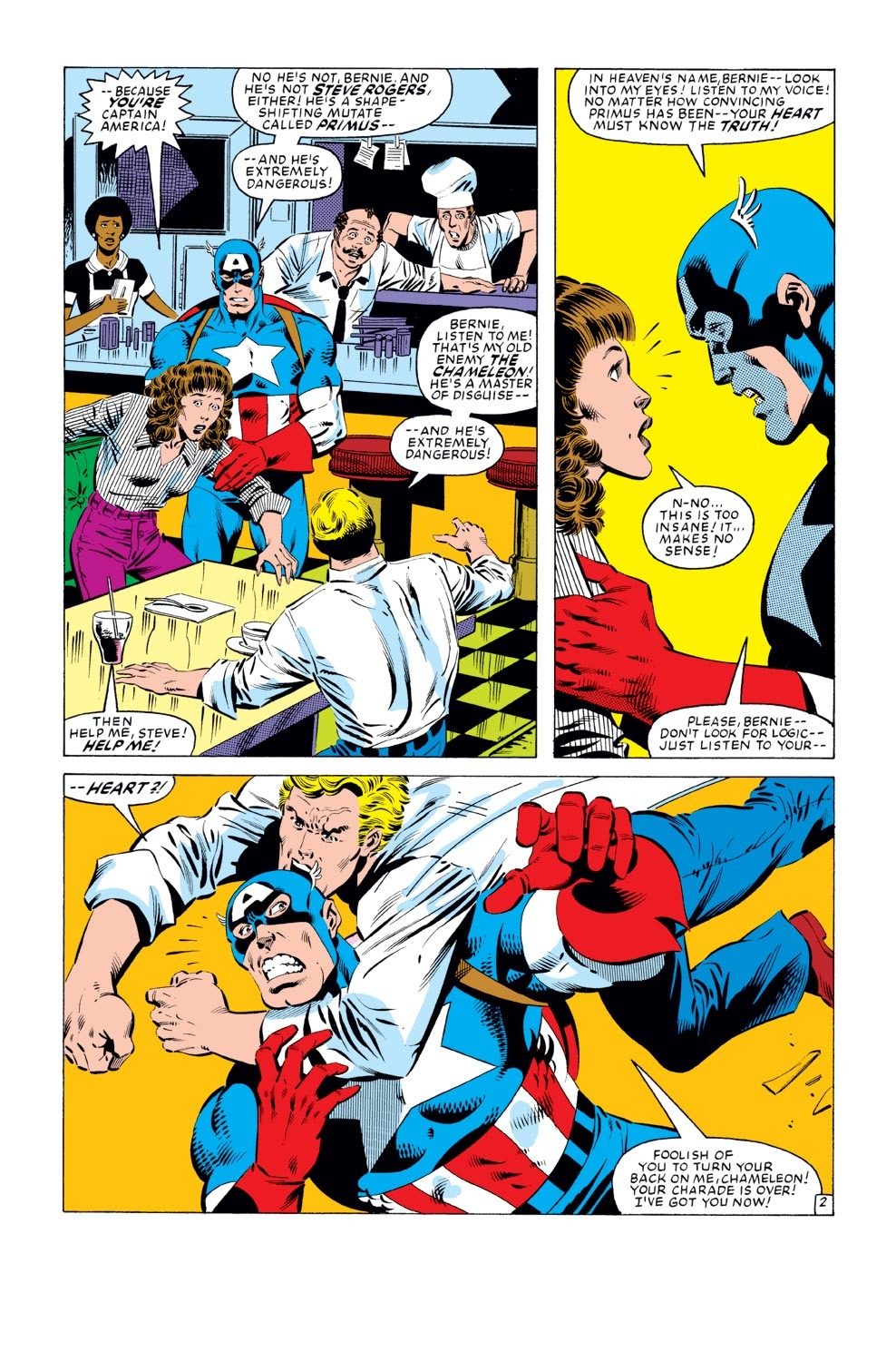 Read online Captain America (1968) comic -  Issue #279 - 3