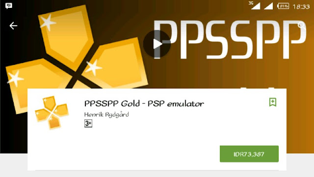 PPSSPP Gold, emulator PSP Android.