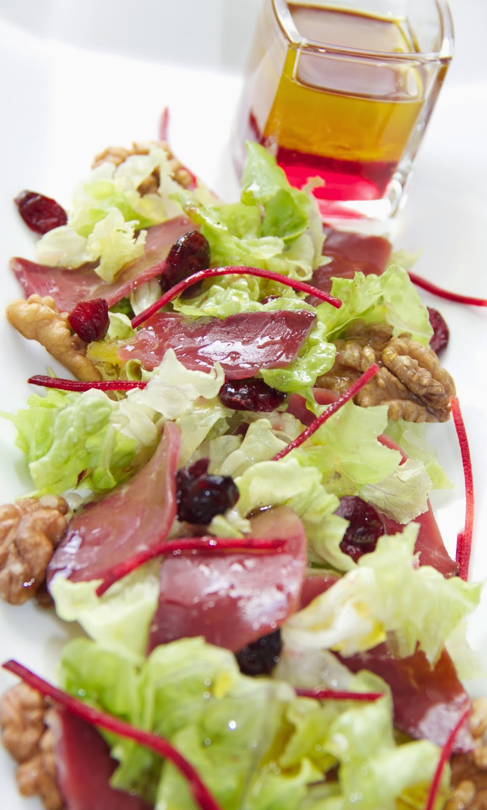 Saveurs et Continents: Salade de magrets de canard aux cranberries ...