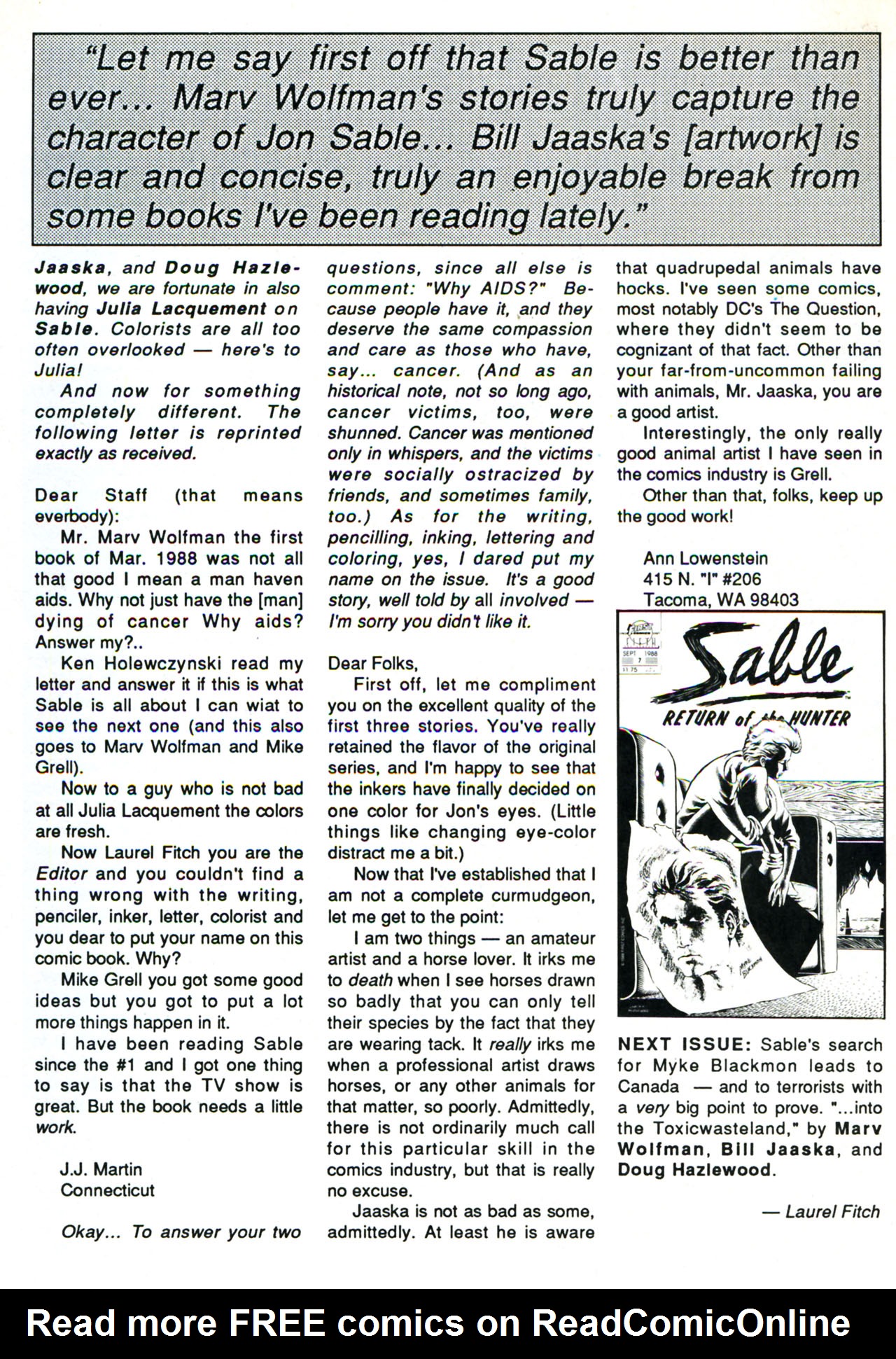 Read online Sable comic -  Issue #6 - 34