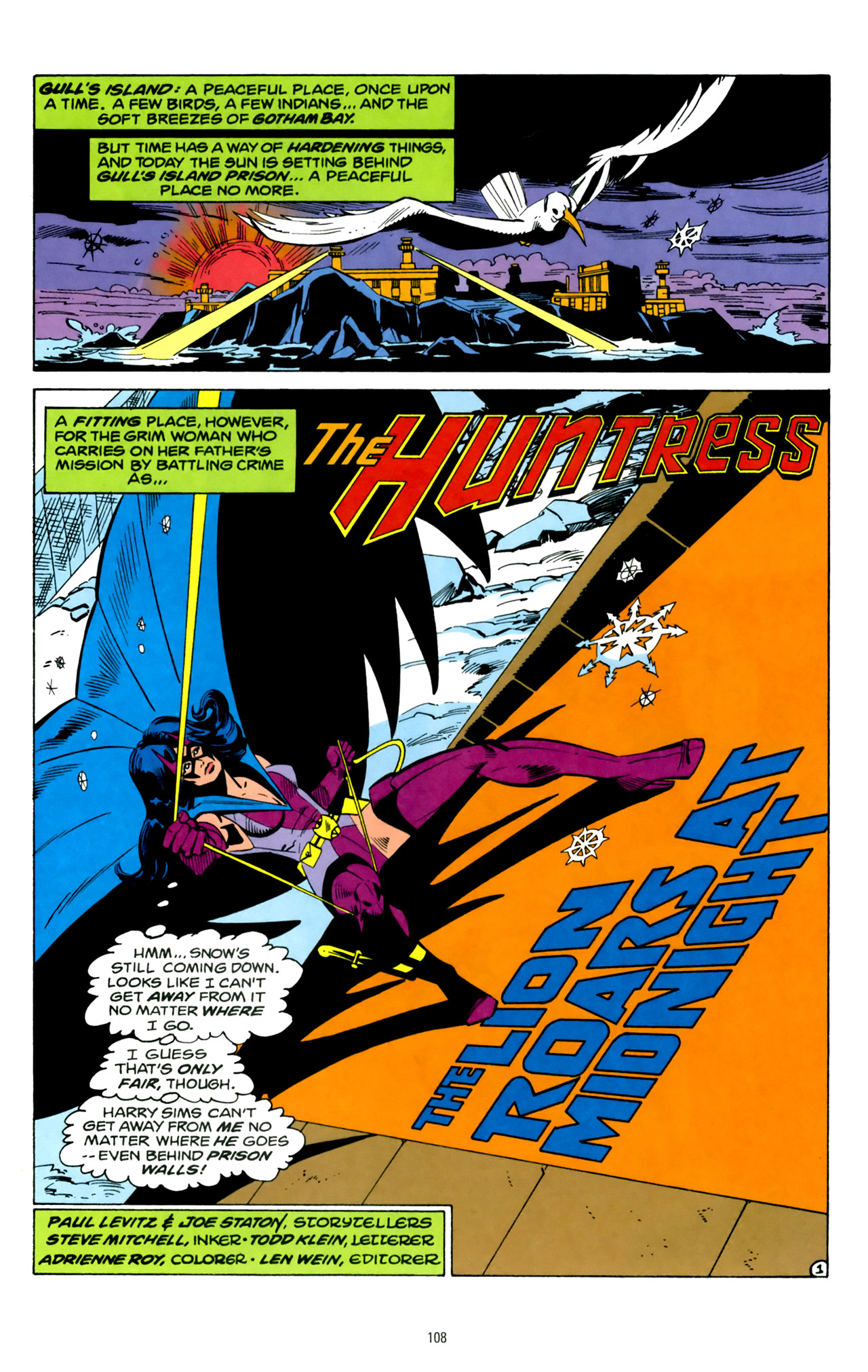 Read online Huntress: Darknight Daughter comic -  Issue # TPB - 109