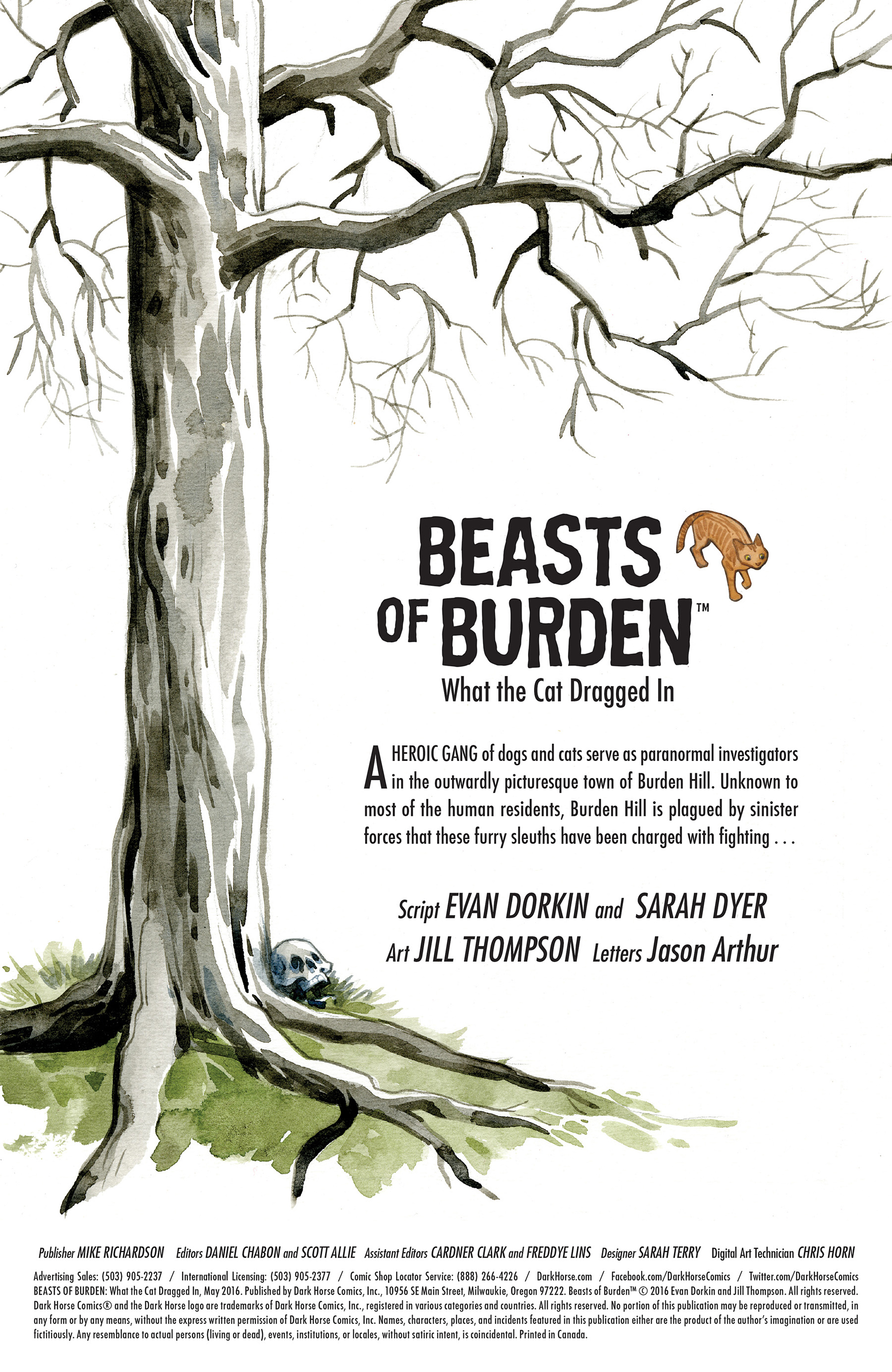 Read online Beasts of Burden: What The Cat Dragged In comic -  Issue # Full - 2