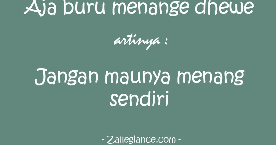 40 Kata Kata Mutiara Bahasa Jawa Singkat Penuh Makna