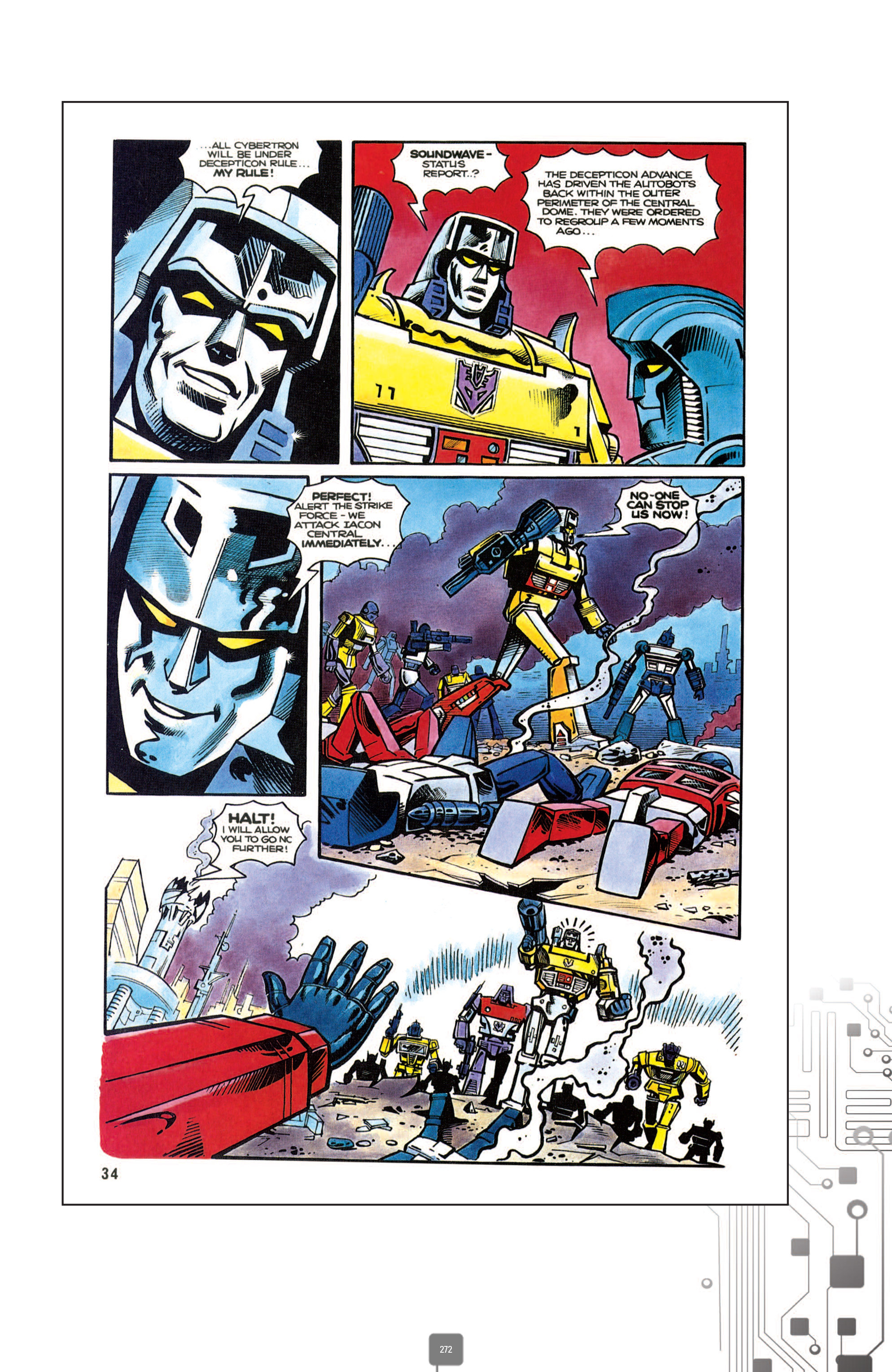 Read online The Transformers Classics UK comic -  Issue # TPB 1 - 273