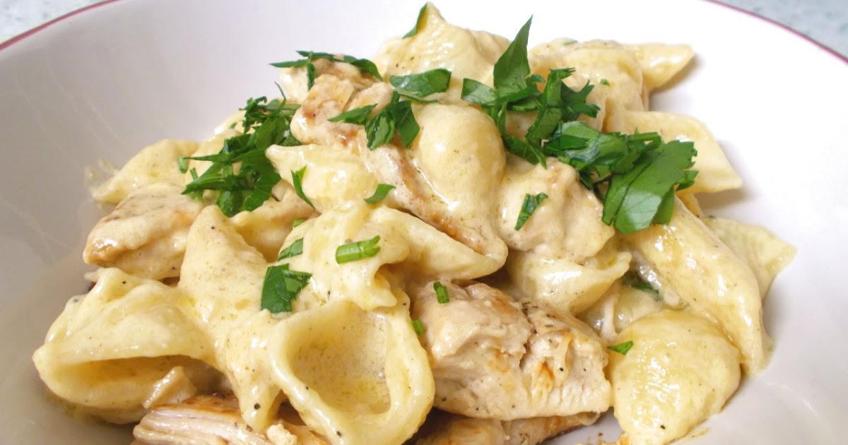 Jenny Eatwell's Rhubarb & Ginger Manchego chicken Alfredo super