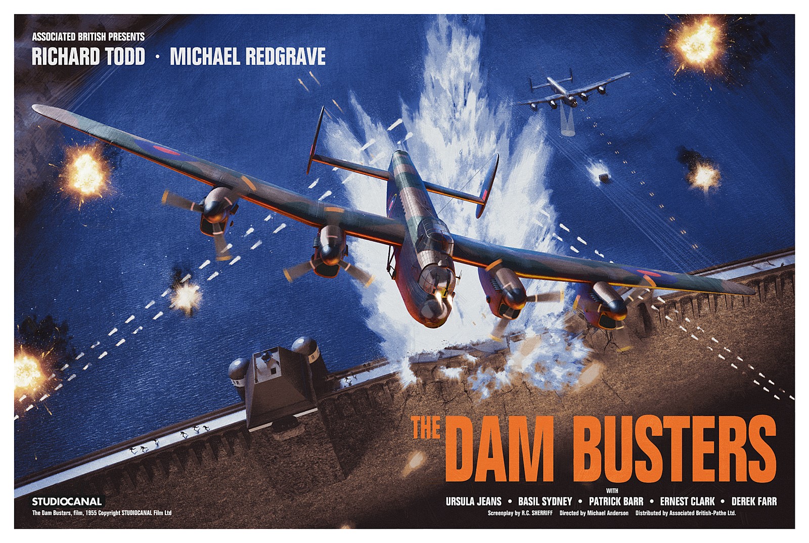 The Geeky Nerfherder #CoolArt The Dam Busters by Chris Skinner