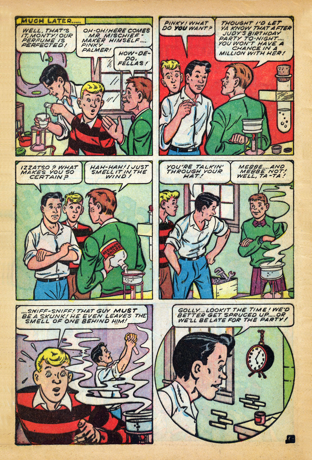 Read online Georgie Comics (1945) comic -  Issue #8 - 8