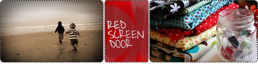 Red Screen Door