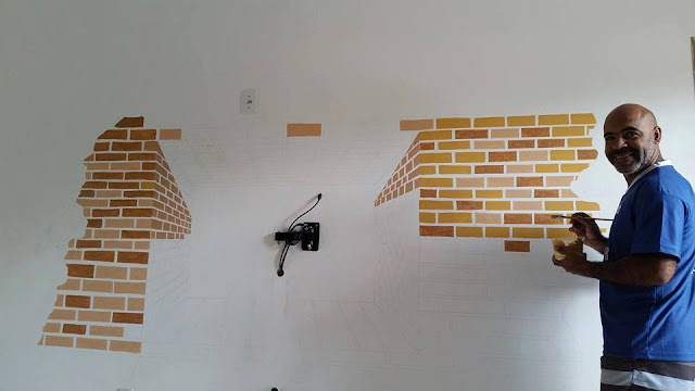 Aplikasikan Lukisan 3D Pengganti Rak TV, Dijamin Ruangan Lapang Aplikasikan Lukisan 3D Pengganti Rak TV, Dijamin Ruangan Lapang