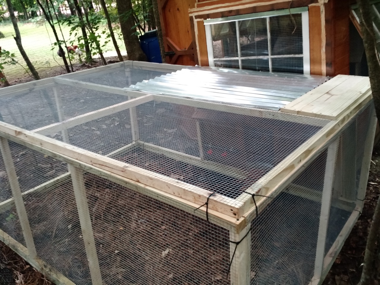 The Project Lady DIY Easy & Inexpensive Chicken Run