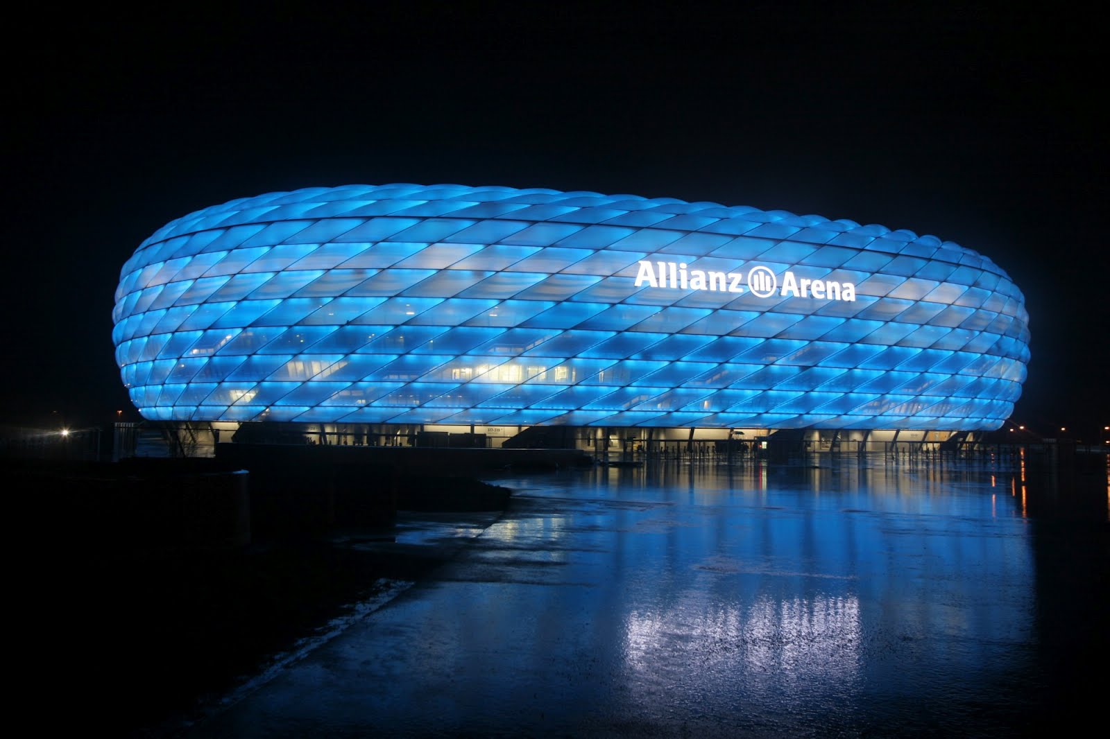 Live Football Stadion Bayern München Allianz Arena