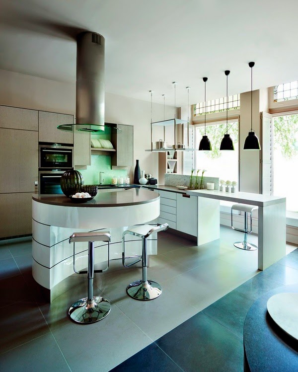 Contemporary Kitchen Design Circular