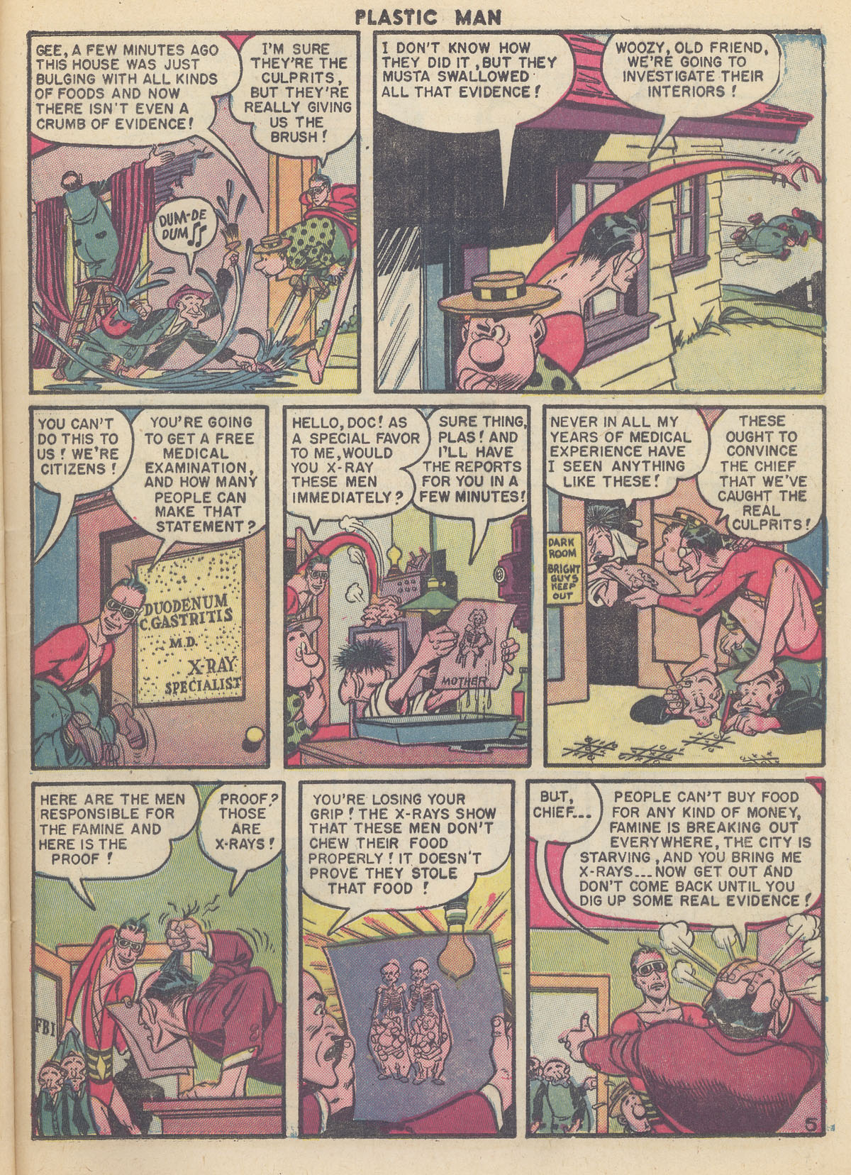 Read online Plastic Man (1943) comic -  Issue #24 - 31